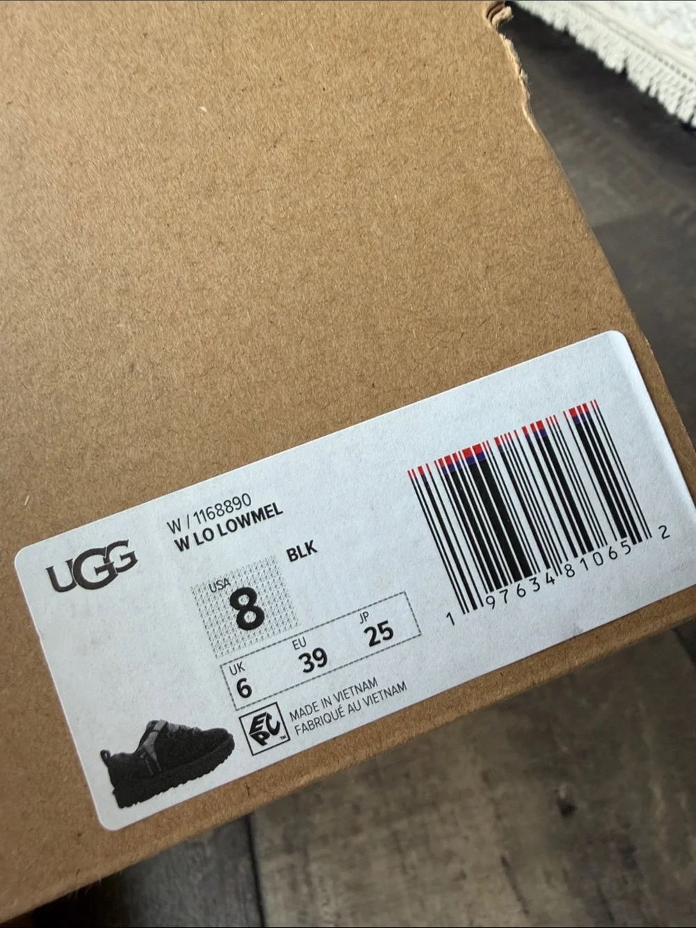 UGG women’s Mint Green and Peach Accent Lace-Up Sneakers - Picture 2 of 10